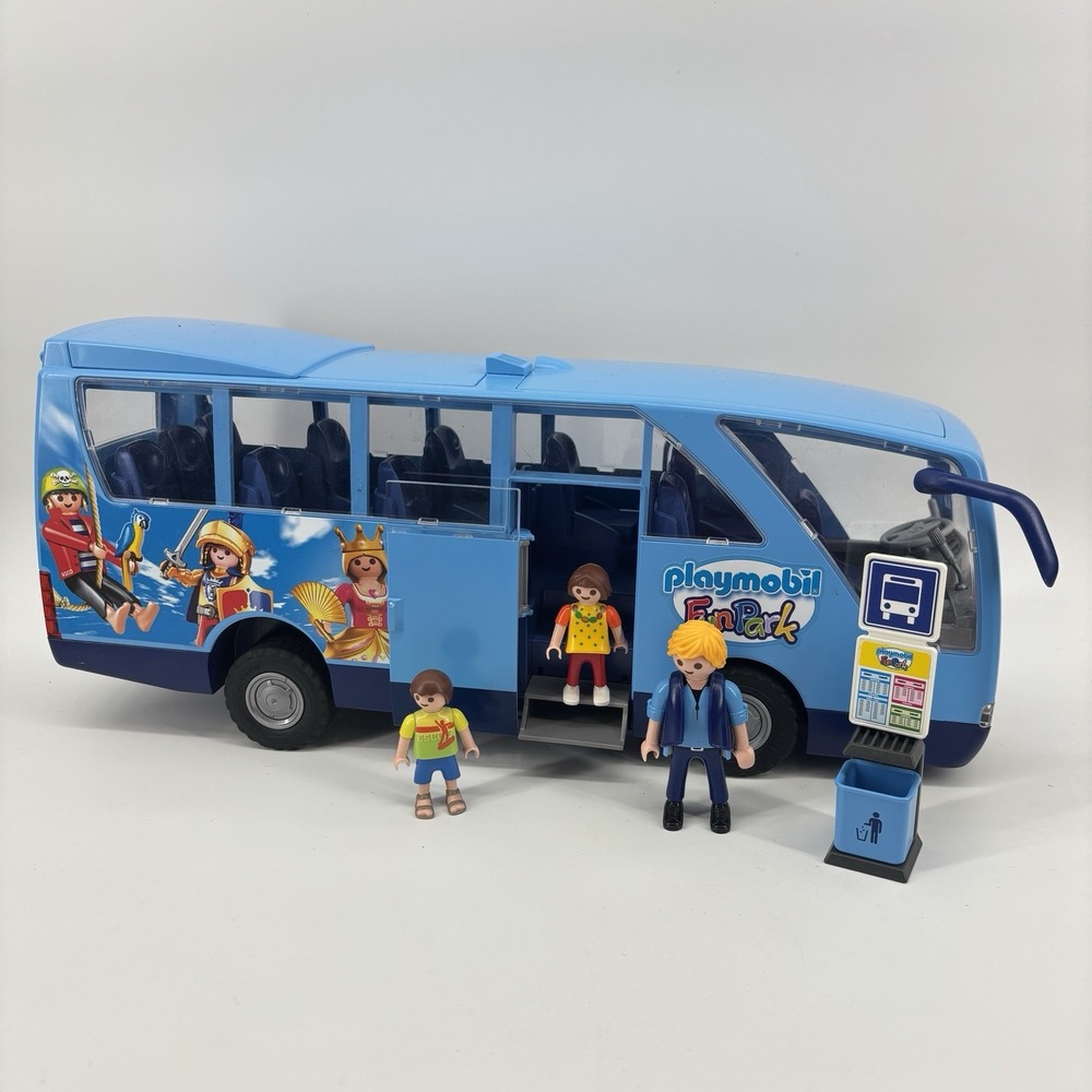 Playmobil My Life 9117 FunPark Bus Complete Set